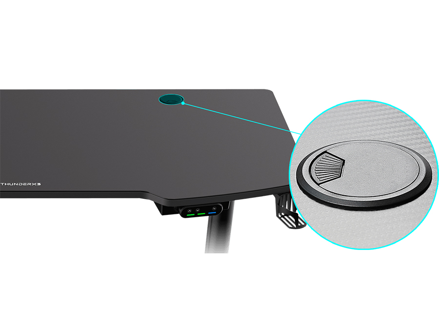ED7 ThunderX3 la mejor mesa gamming con organizador de cables