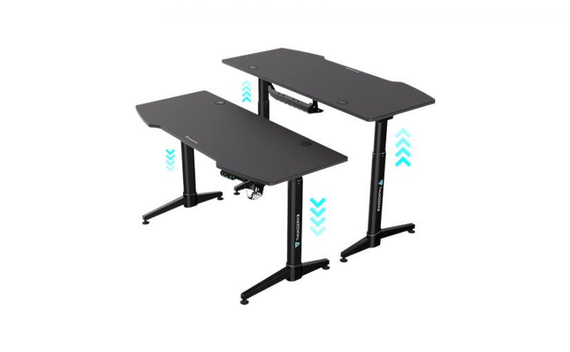 ED7 ThunderX3 mesa gamming electrica ajustable en altura